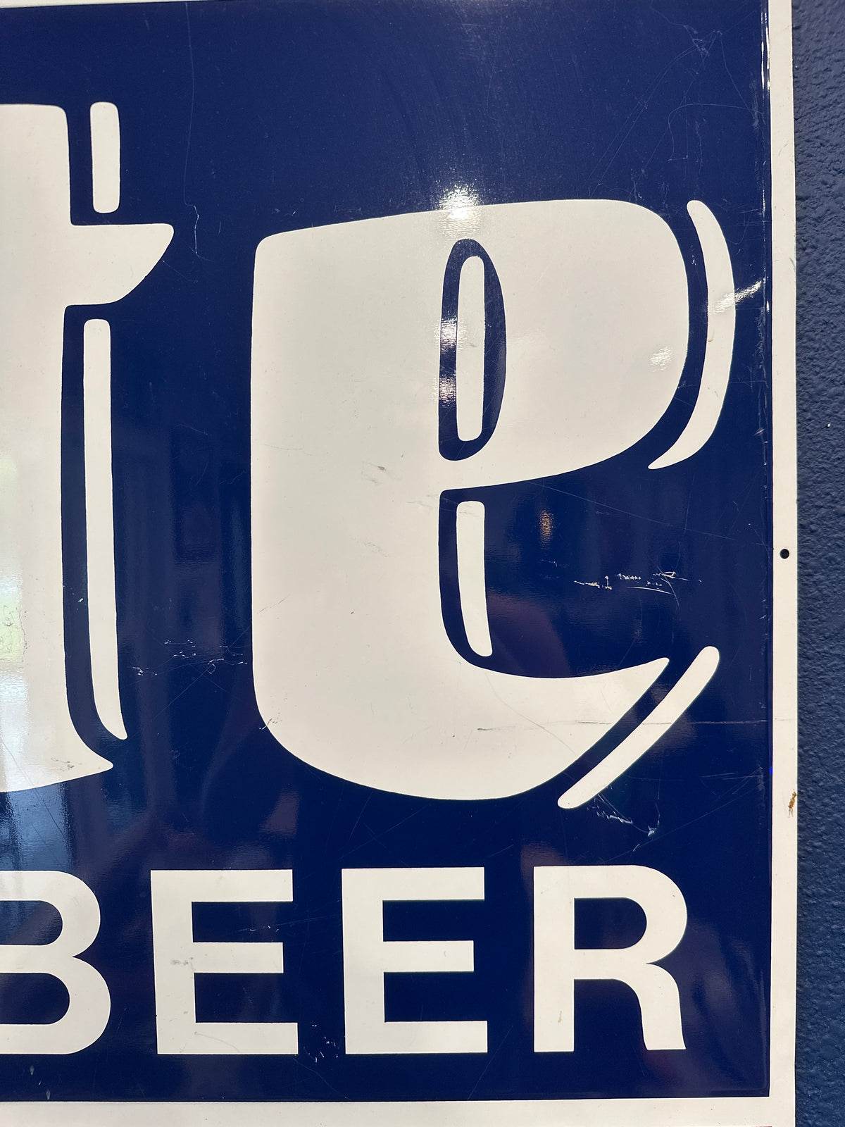 Miller Lite Beer Sign, 3x3’ – Lady Luck Apparel + Wares